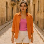 Musselin Sunkissed Orange Ki