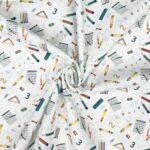 Popeline – Schulspaß – Weiß