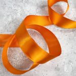 Satinband – 25 mm – Orange