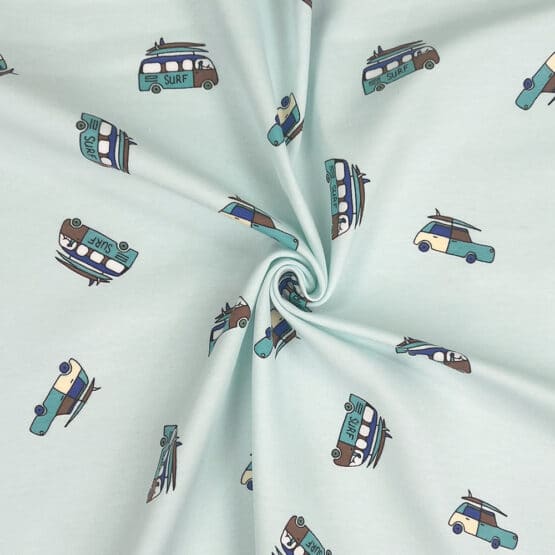 Single Jersey Surf Vacation Light Sky Blue3