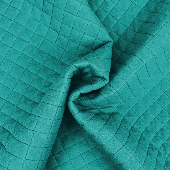 Stepp Musselin Jade Emerald