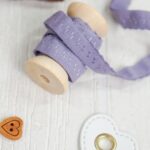 DIY Stoffmix - Einfassband - Knopf