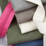 DIY Stoffmix - Canvas Schwere Qualität - Reißverschluss