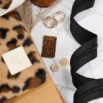 DIY Stoffmix - Label - Knopf - Reißverschluss