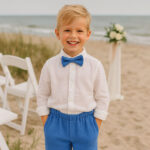 Hose Levin Dunkles Malibu Blau Ki