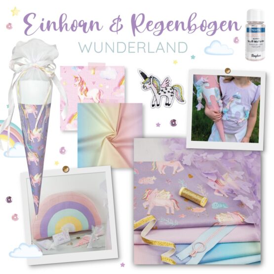 Kachel1 Shop The Look Einhorn Regenbogen