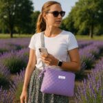 Kulturbeutel Stepp Musselin Lavendel Ki