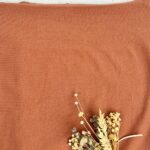 French Terry Kupferbraun B Ware