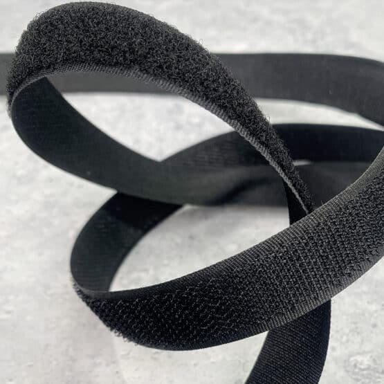 Klettband Schwarz 1