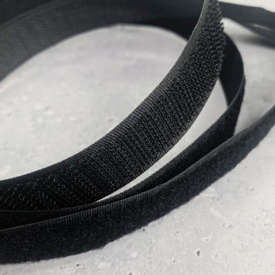 Klettband Schwarz