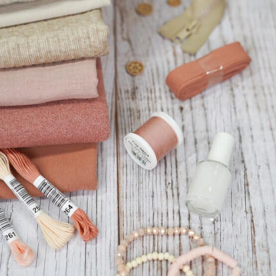 DIY Stoffmix - Garn - Sticktwist - Schrägband