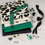 DIY Stoffmix - Label - Reißverschluss - Gurtband - Karabiner