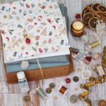 DIY Stoffmix - Label - Stoffmalfarbe - Garn - Sticktwist - Stempel - Satinband