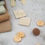 DIY Stoffmix - Label - Knopf - Pompon
