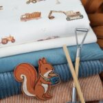 DIY Stoffmix - Patch - Wichtel - Werkzeug