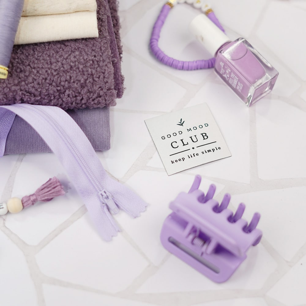 DIY Stoffmix - Reißverschluss - Kordel - Label DIY Stoffmix - Reißverschluss - Kordel - Label