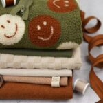 DIY Stoffmix - Garn - Reißverschluss - Label