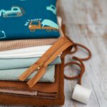 DIY Stoffmix - Garn - Reißverschluss