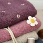 DIY Stoffmix - Kordel - Patch - Gänseblümchen Patch