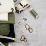 DIY Stoffmix - Garn - Knopf - Label - Sticktwist - D-Ring