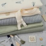 DIY Stoffmix - Sticktwist - Reißverschluss - Label