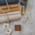 DIY Stoffmix - Kordel - Label - Reißverschluss - Garn - Patch
