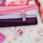 DIY Stoffmix - Garn - Knopf - Pompons