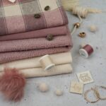 DIY Stoffmix - Garn - Label - Knopf - Fellbommel - Pompon