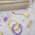 DIY Stoffmix - Garn - Label - Knopf