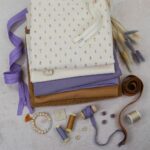 DIY Stoffmix - Label - Garn - Reißverschluss - Knopf