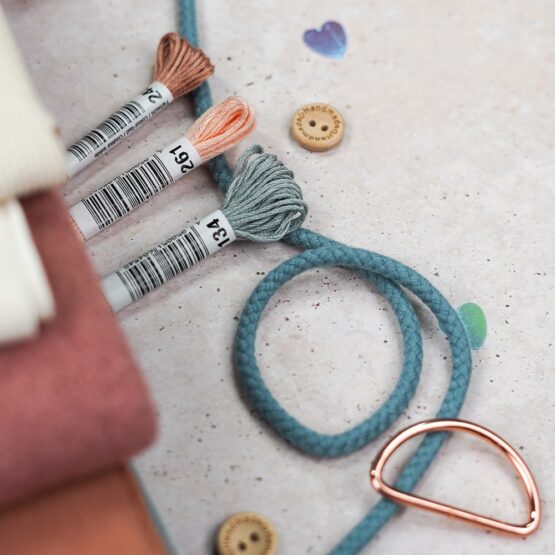 DIY Stoffmix - Kordel - Sticktwist - Gurtbandzubehör - Knopf