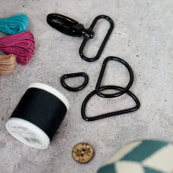 DIY Stoffmix - Gurtbandzubehör - Garn - Knopf