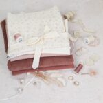 DIY Stoffmix - Garn - Label - Spitze - Baumwollband - Perle