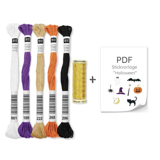 Diy Stoffe Stickset Halloween Startfoto