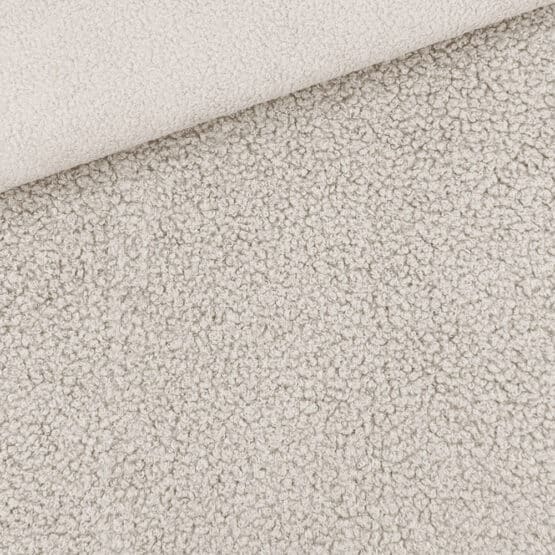 Double Face Boucle Teddyfleece Cream 1