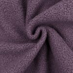 Double Face – Bouclé Teddyfleece – Smoky Lilac Lavendel