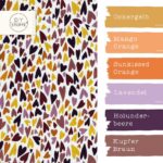 Farbkombi Rippenjersey Bunte Herzen