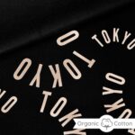 French Terry - Kuschelsweat - Tokyo - Schwarz