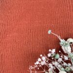 French Terry Smoky Rost Glitzer C Ware