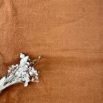 Leichter Baumwollfleece Zimt C Ware 1