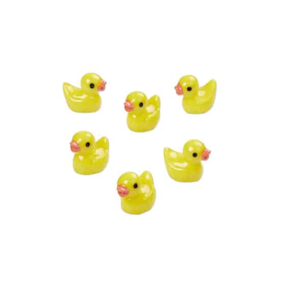 Miniatur Badeenten – 6 Stück