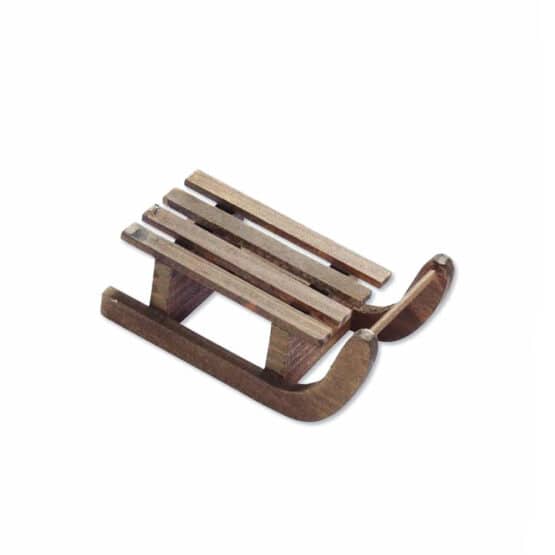Miniatur Schlitten