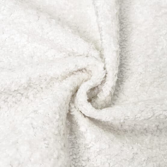 Shiny Velvet Boucle Cremeweiss 1