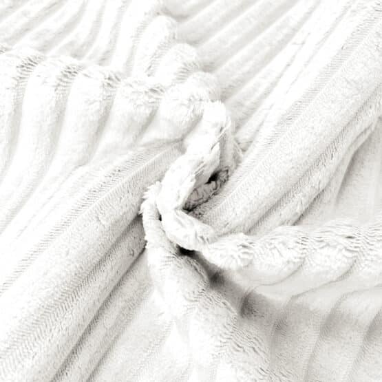 Soft Velvet Breitcord Cremeweiss 1