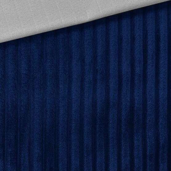 Soft Velvet Breitcord Nachtblau 1