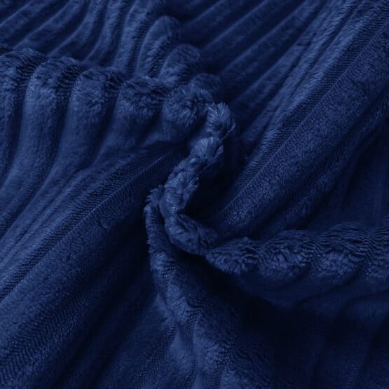 Soft Velvet Breitcord Nachtblau