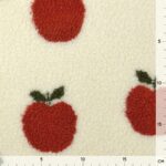 Teddyfleece – Äpfel – Natur