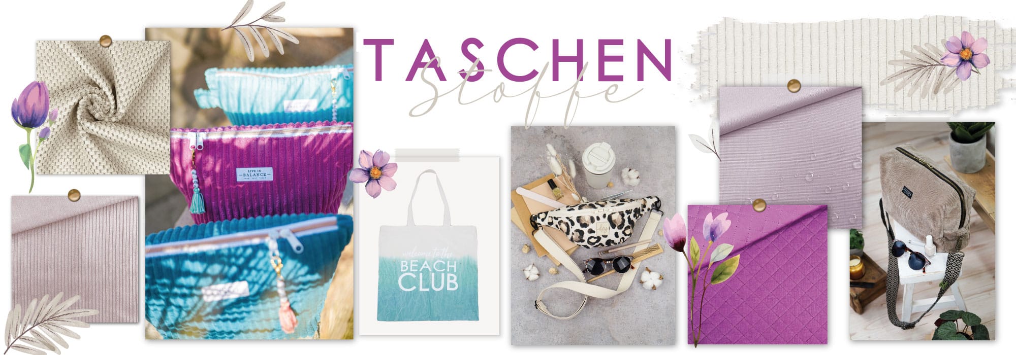 Taschenstoffe