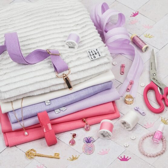 DIY Stoffmix - Gurtband - Reißverschluss - Garn - Label - Patch - Schrägband - Gurtbandzubehör - Schieber