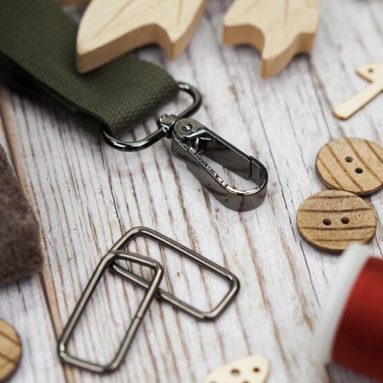 DIY Stoffmix - Gurtbandzubehör - Knopf - Gurtband